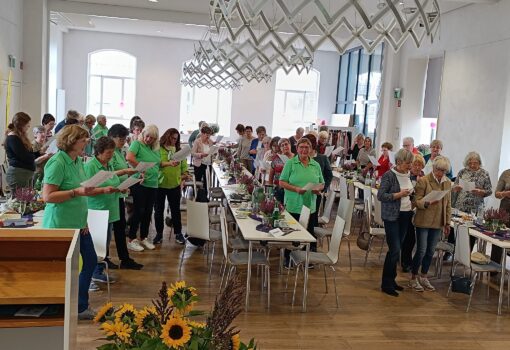 Landfrauenfrühstück, Erntedank und 75 Jahre Landfrauenverein Hockenheim